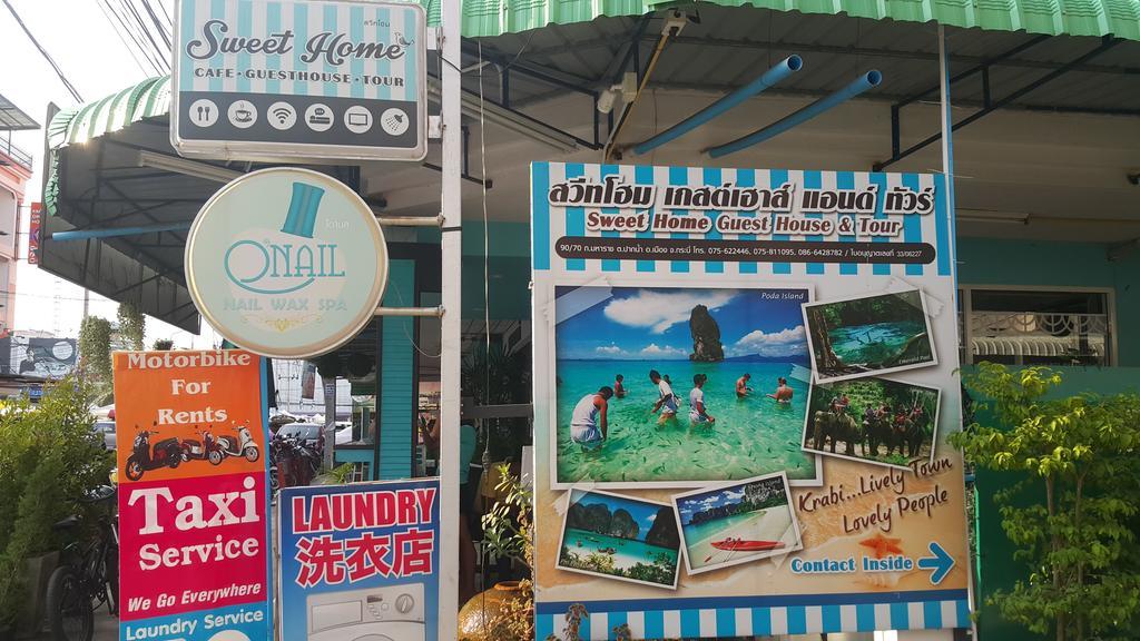 Sweet Home Guesthouse Krabi town Extérieur photo