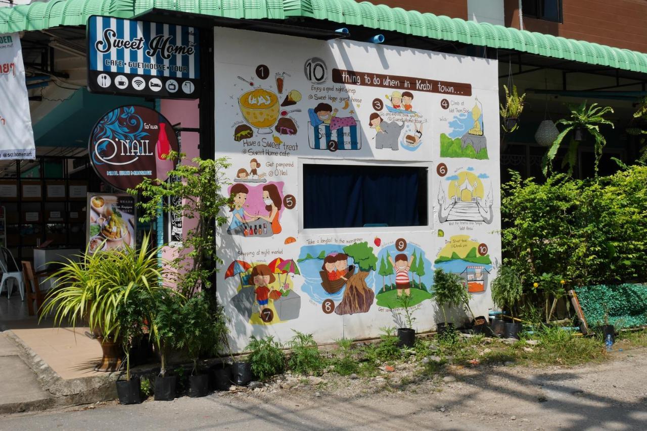 Sweet Home Guesthouse Krabi town Extérieur photo